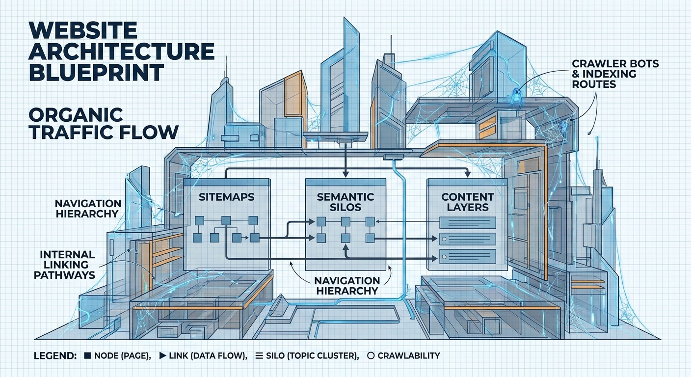 Webarchitectuur: Hoe u uw site structureert voor hogere rankings en meer conversies